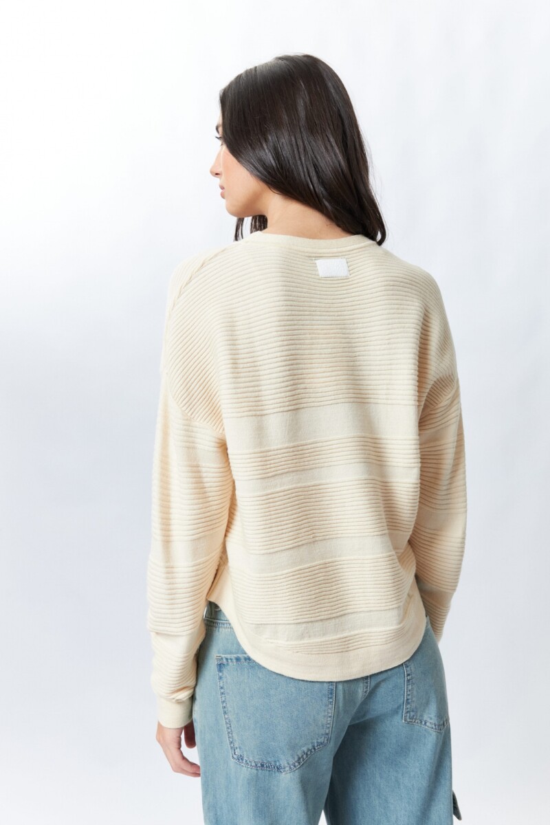 SWEATER ROSA Crudo