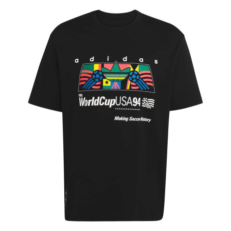 Remera Graphic Archive África 94 De Hombre Negro