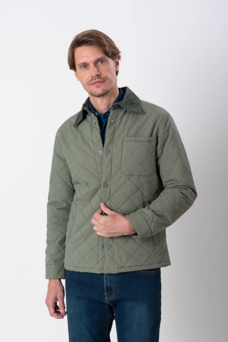 Campera Quilted Verde oliva