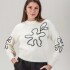 Sweater Flor Blanco
