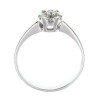 Anillo Carmen en oro blanco 18k con brillantes Anillo Carmen en oro blanco 18k con brillantes