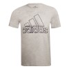 Remera Adidas Graphic Dynamic Gris