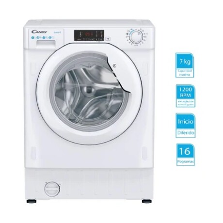 Lavarropa Smart Frontal Candy Cbw 27D1E-S 7KG 001