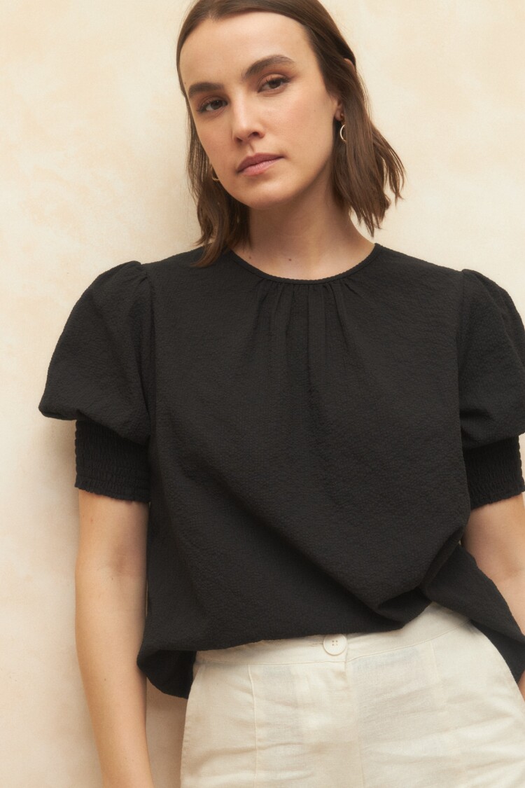 BLUSA MURDOCK Negro