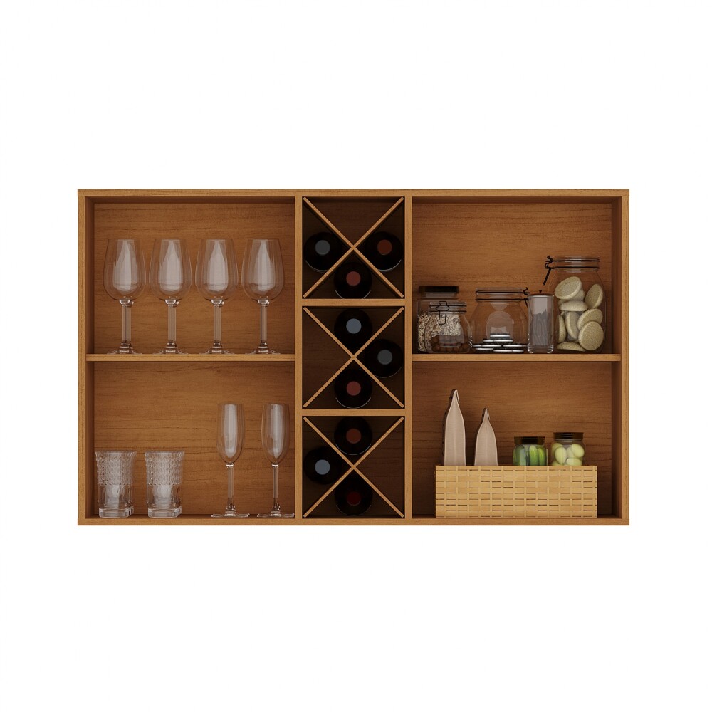 Aereo Favorita 120 - 2 Puertas Vidrio Cinamomo