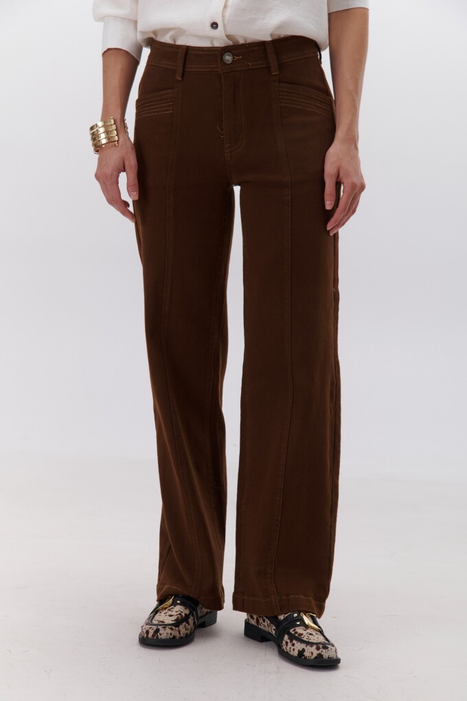 PANTALON VERTICAL CAFFE