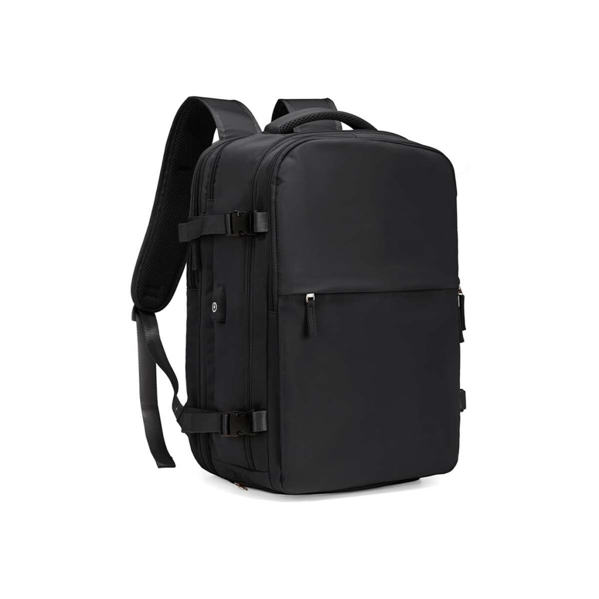 Mochila expandible para viajar - Negro 