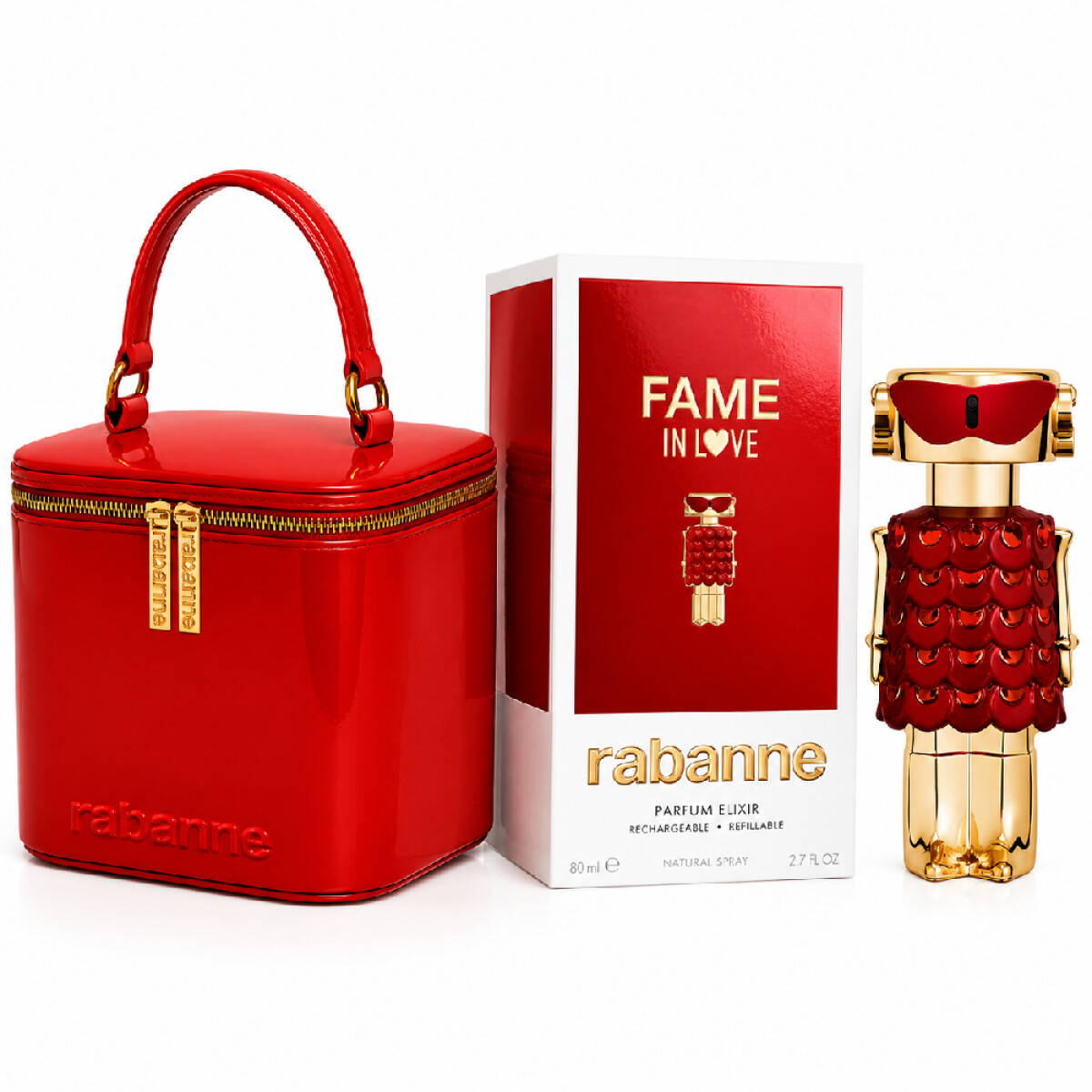 Perfume Rabanne Fame In Love Refillable Parfum Elixir 80ml 