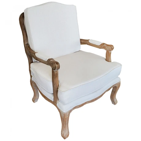 Poltrona Luis XV Crema