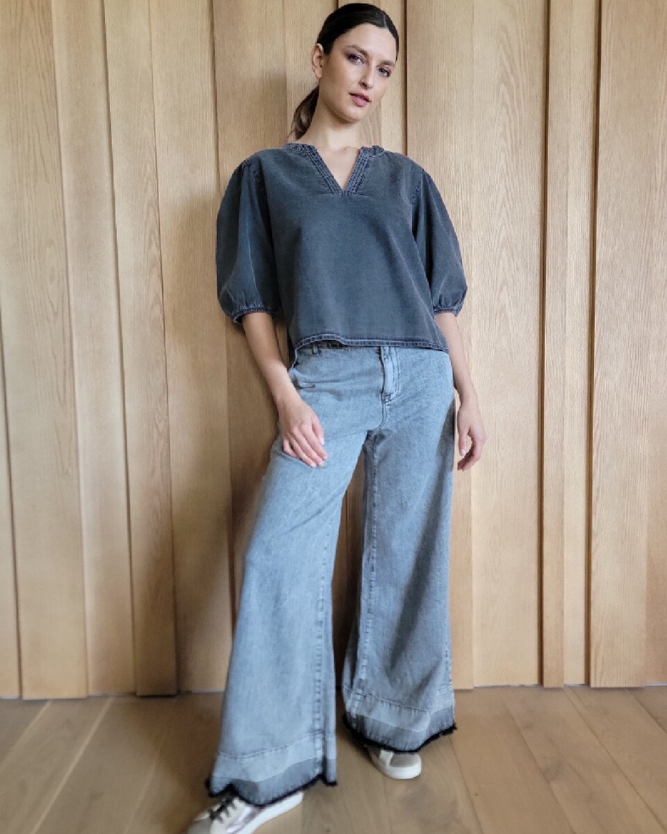 Jean Justina - Denim Gris 