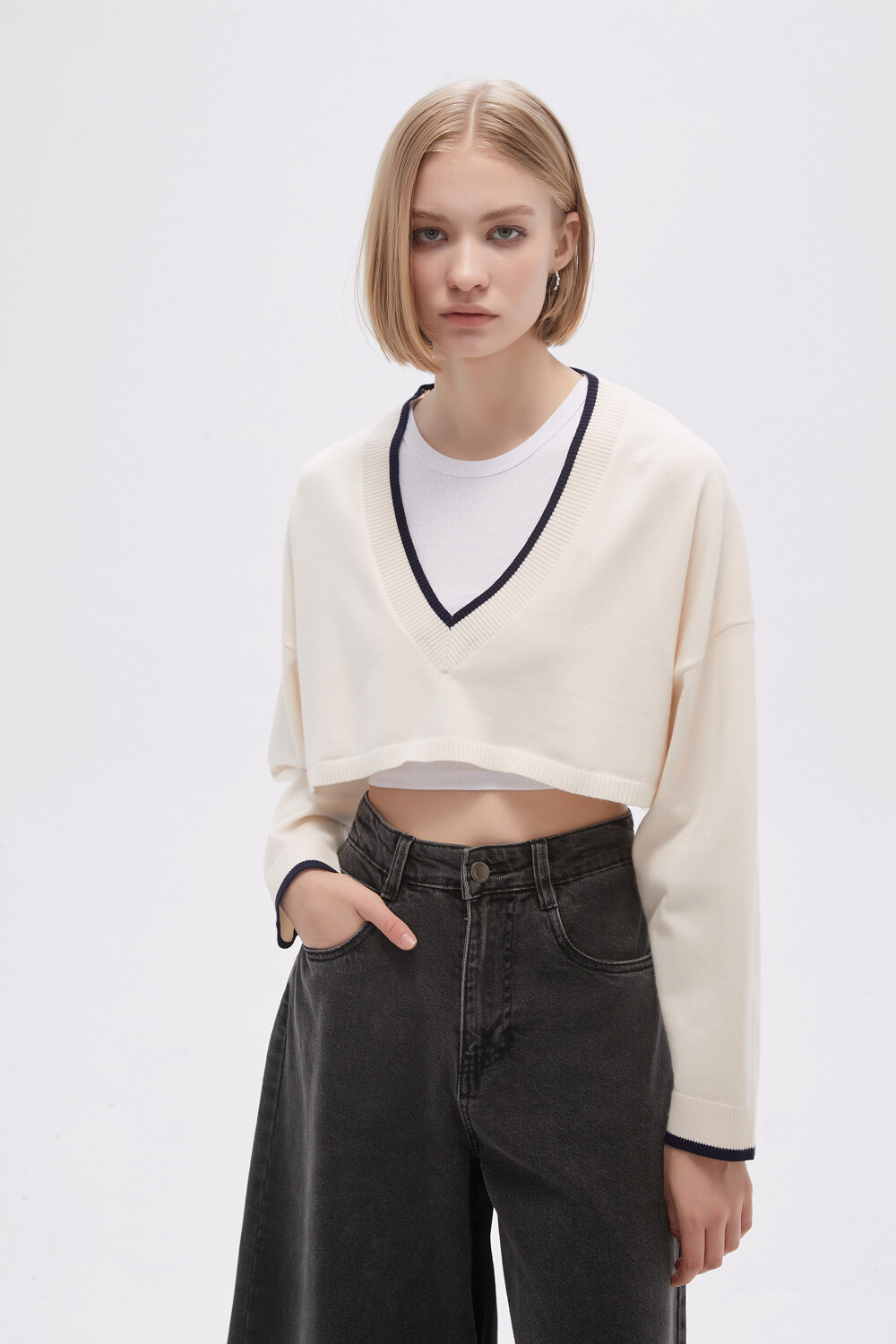 Sweater Liny Crudo / Natural