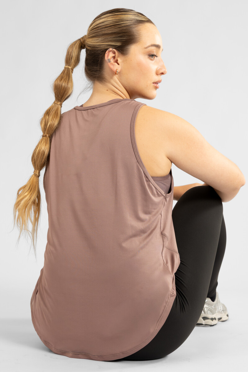 Style top sm Marron