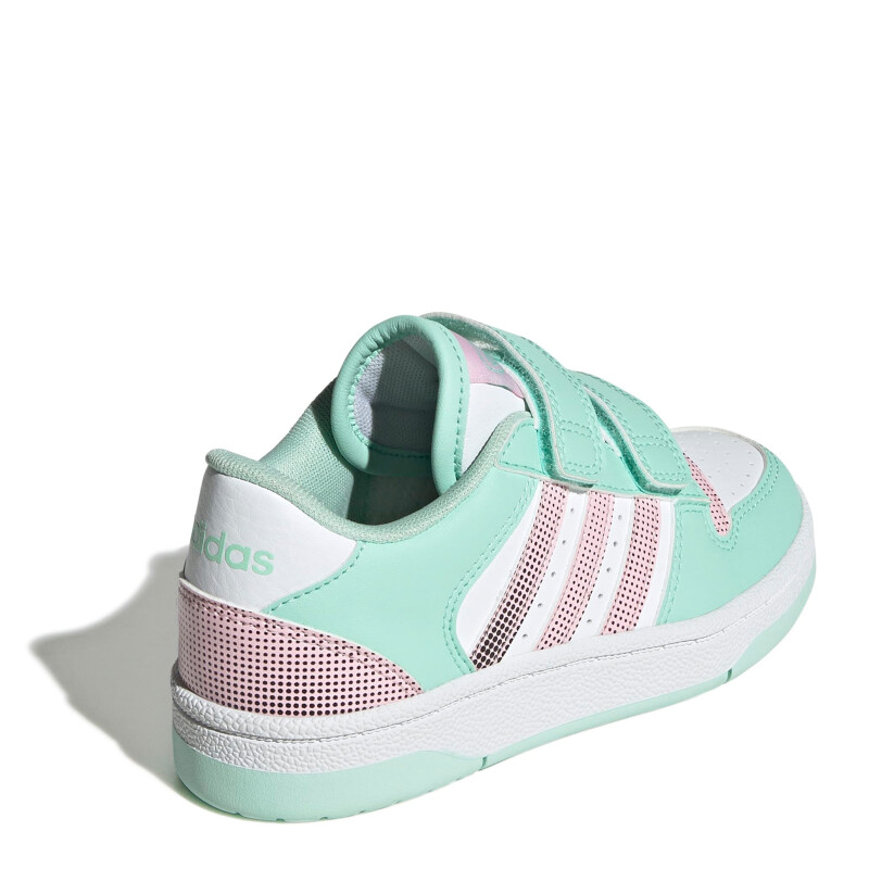 Championes de Niños Adidas Break Start Blanco - Menta