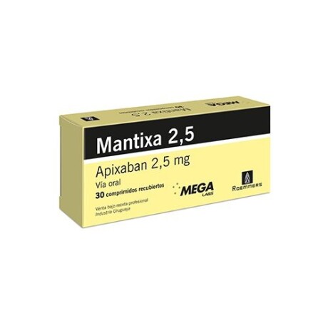 Mantixa 2.5 mg x 30 comprimidos Mantixa 2.5 mg x 30 comprimidos