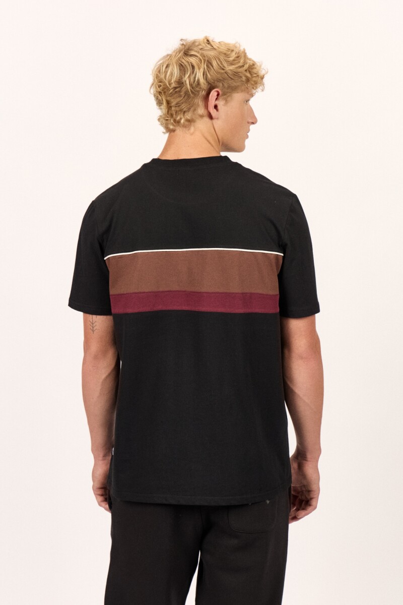 REMERA GRID TEE J-negro