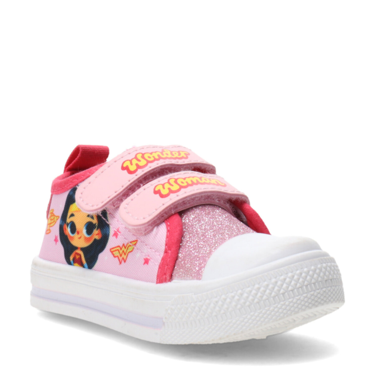 Championes Infantiles DC Wonder Woman - Rosa - Rojo 