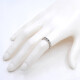 Anillo En Oro Blanco 18K Con Brillantes Y Zafiros Anillo En Oro Blanco 18K Con Brillantes Y Zafiros
