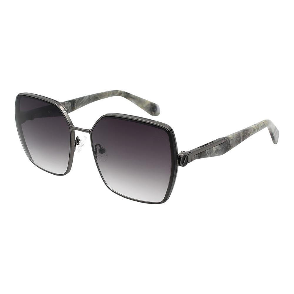 Lentes de sol De Acero Inoxidable Cuadrado Premium Negro/Ónix