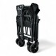 Carro 4 Ruedas Plegable Playa Camping Exteriores 120 Kg Blanco