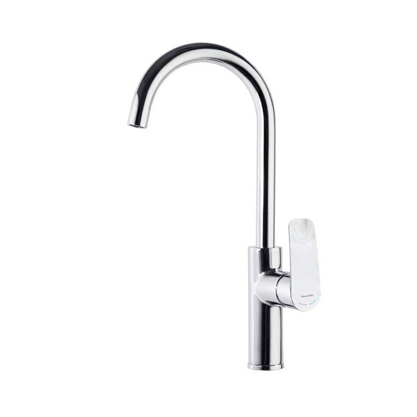 GRIFERIA DE COCINA MODELO NEW FLY COLOR CROMO RACOR 1/2" VERTICAL CONICO CAÑO CISNE RAMON SOLER Griferia De Cocina Modelo New Fly Color Cromo Racor 1/2" Vertical Conico Caño Cisne Ramon Soler