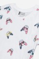Remera perritos BLANCO