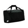 Bolso Deportivo Lotto Mediano Negro-Gris