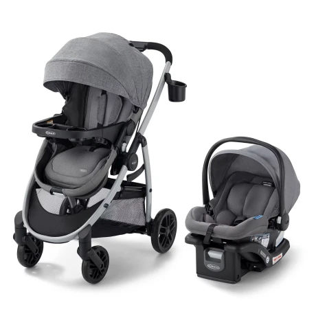 Travel System MODES PRAMMETTE LX asiento 2 en 1 con babysilla y base Travel System MODES PRAMMETTE LX asiento 2 en 1 con babysilla y base