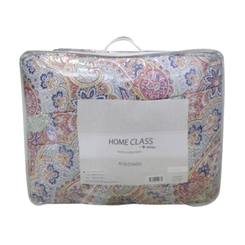 Acolchado 2 Plazas Home Class 100% Microfibra D208