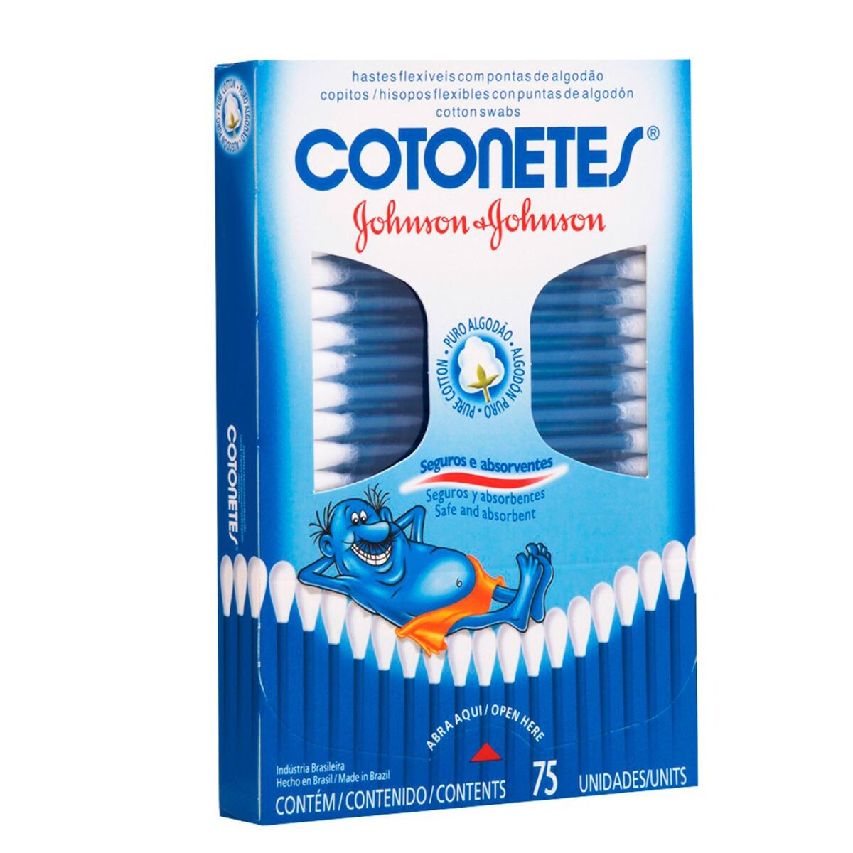 JOHNSON COTONETES CJ X 75 UNID. 