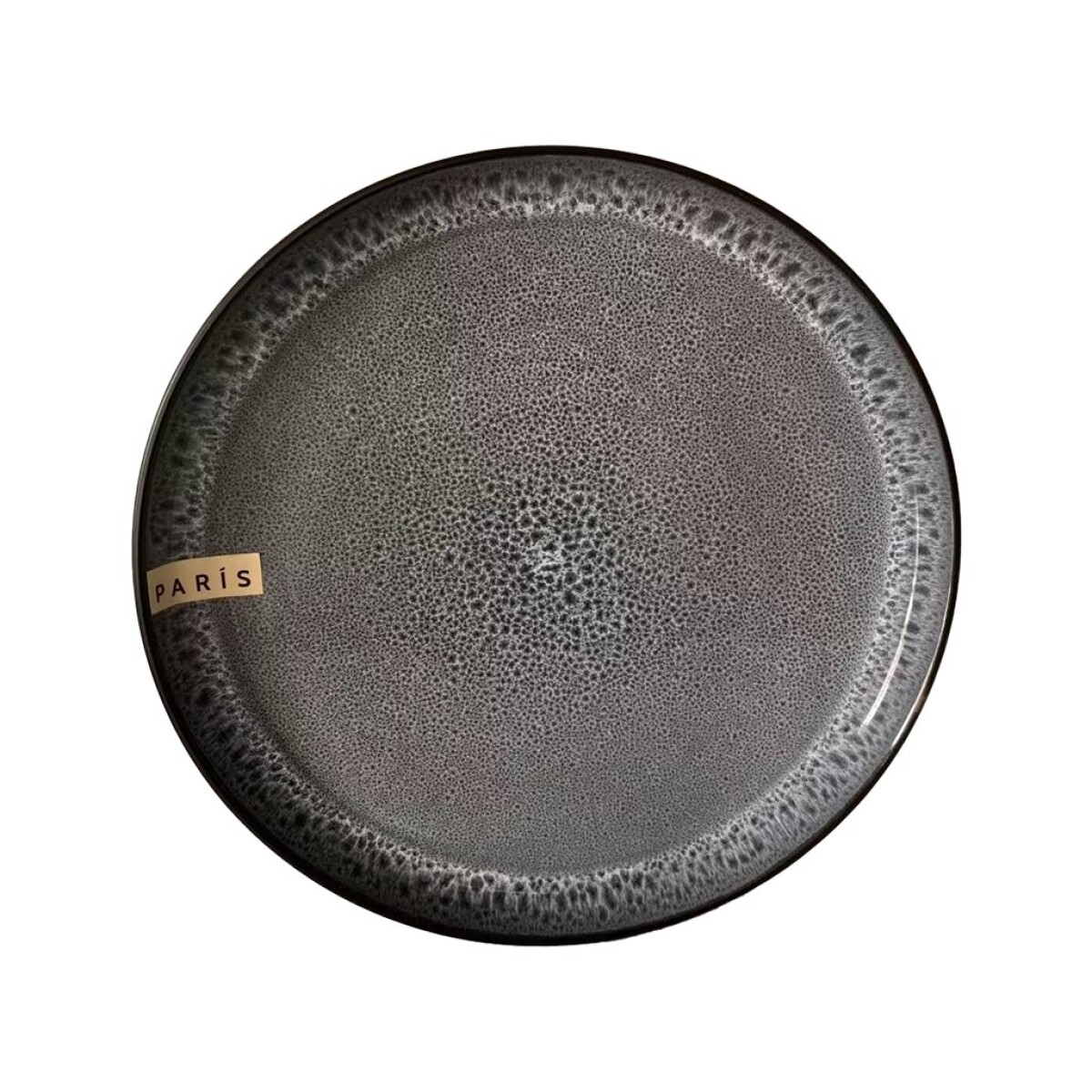 PLATO DE MESA D27CM PARIS GRIS 