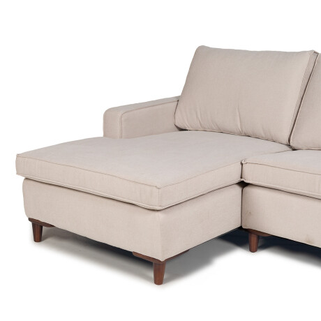 Rinconera Sevilha - Tela Microfibra - Chaise Izquierda AA-10 (Beige)
