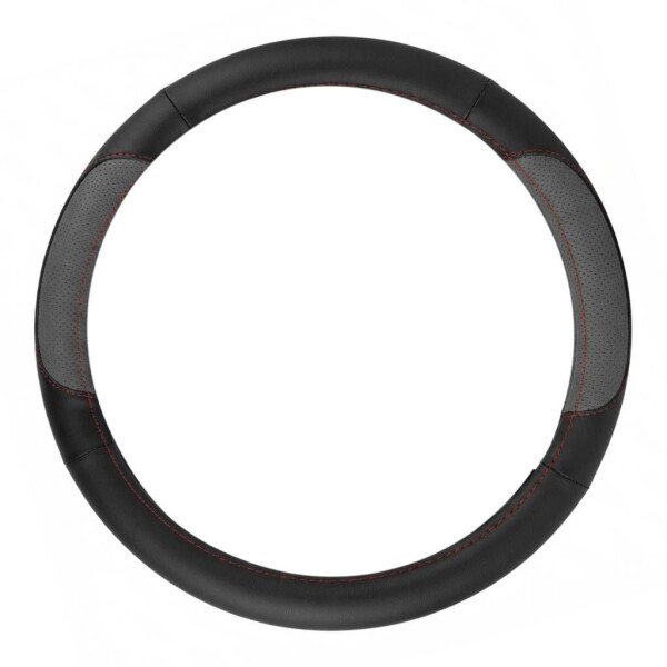 Cubre Volante Auto Protector Gris Negro Combinado Cubre Volante Auto Protector Gris Negro Combinado