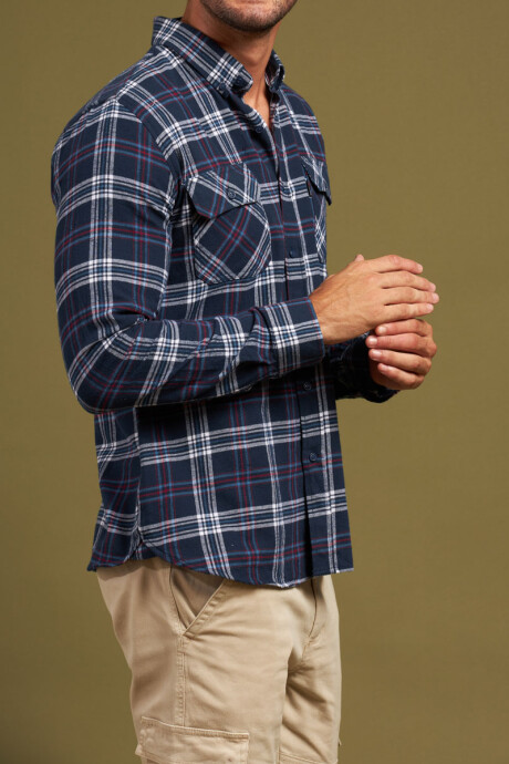 CAMISA ACUIA POLANCO Navy