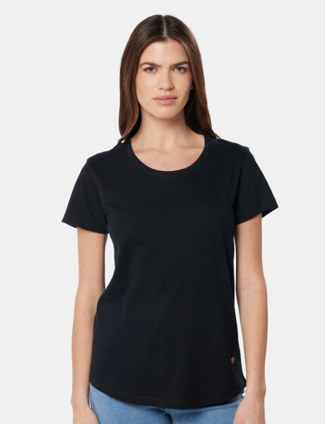 REMERA LISA Negro