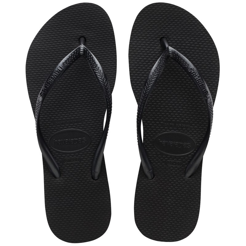 Ojotas Havaianas Slim Flatform Negro