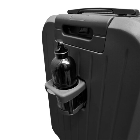 Set X3 Valijas Rígidas Viaje Livianas Carry + 14+ 24 Negro