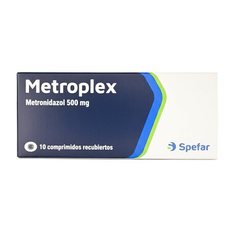 Metroplex 500 mg 10 comprimidos antibiÃ³tico oral Metroplex 500 mg 10 comprimidos antibiÃ³tico oral