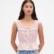 SL LACE TIE FEMME TOP PRIMITIVE