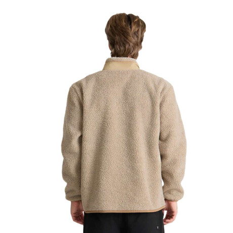 Campera Roark Campover Fleece Zip Beige