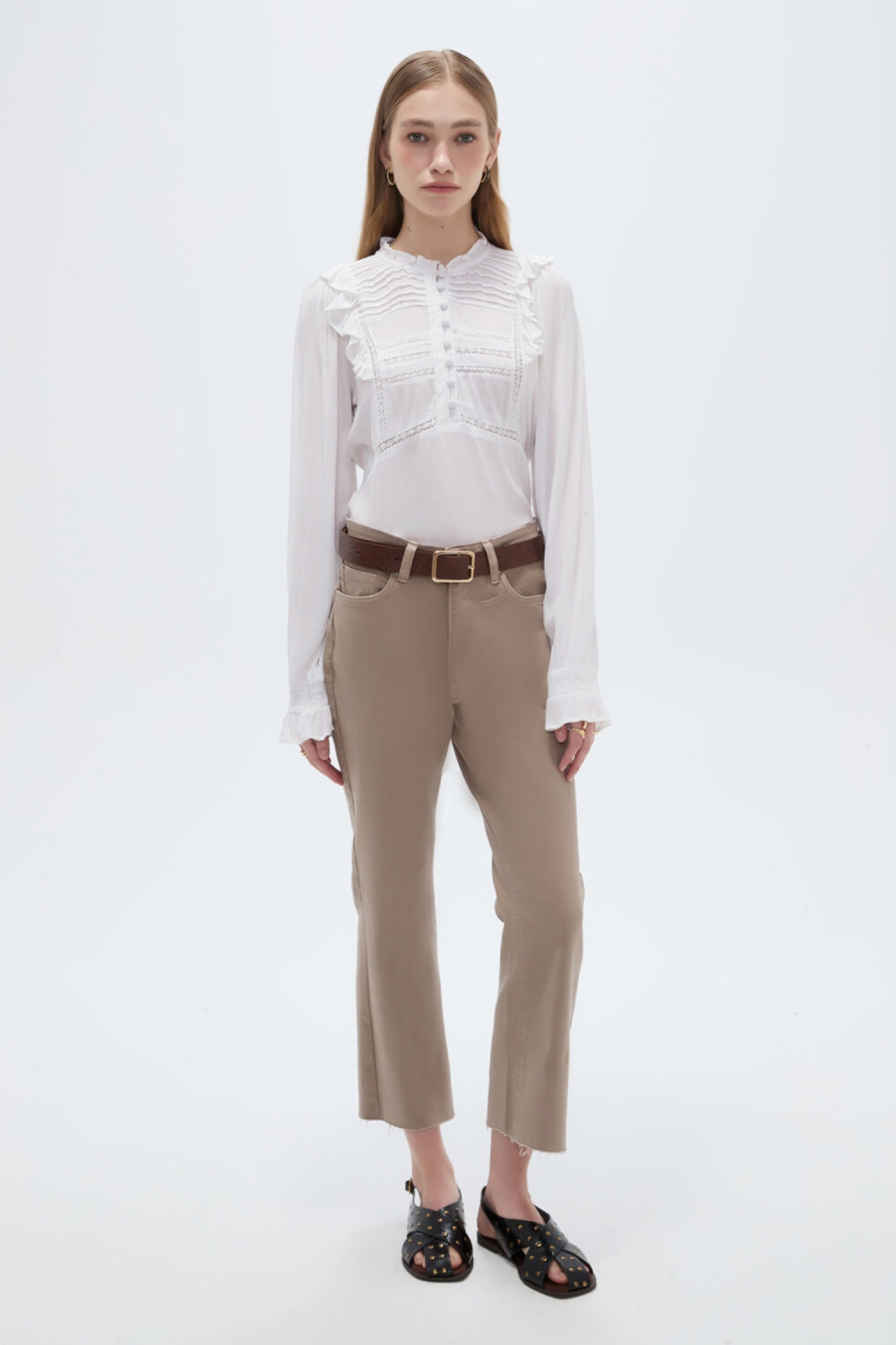 Pantalon Blute Taupe Claro