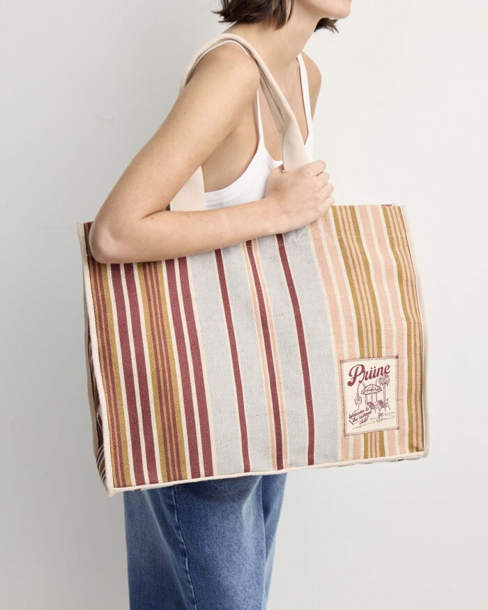 Bolso Bleu en canvas Natural