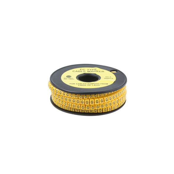 Identificador para cables de 2 a 4mm2, letra "G" WI4536