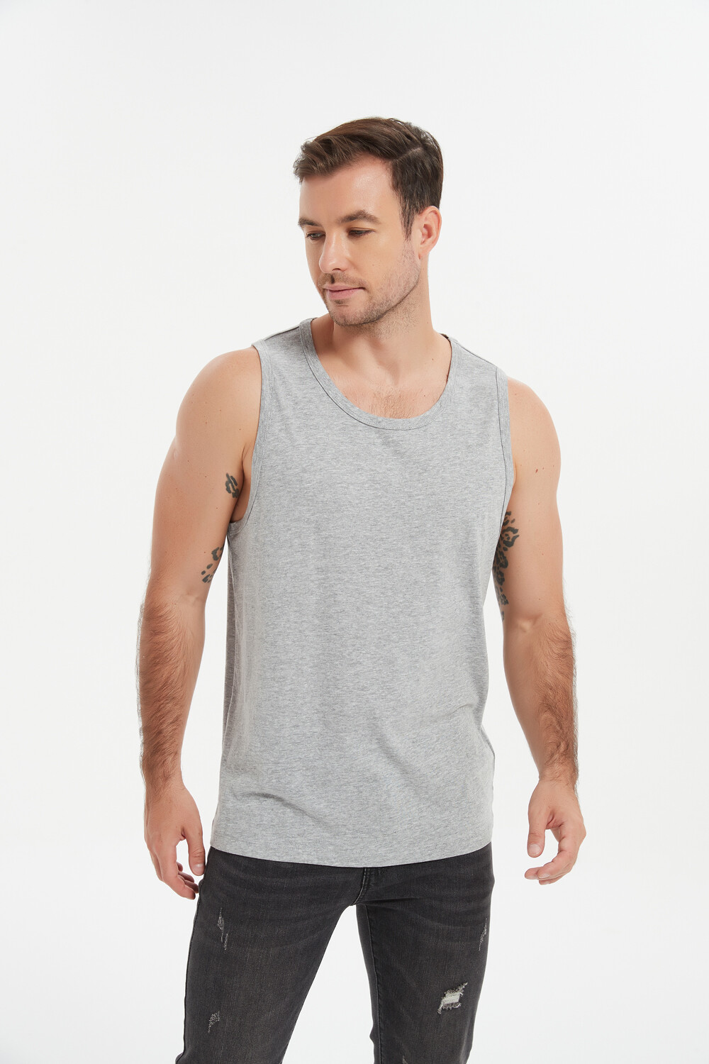 Musculosa Lowin Gris Melange