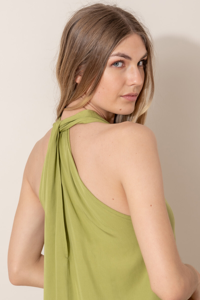 Vestido selena Pistacho