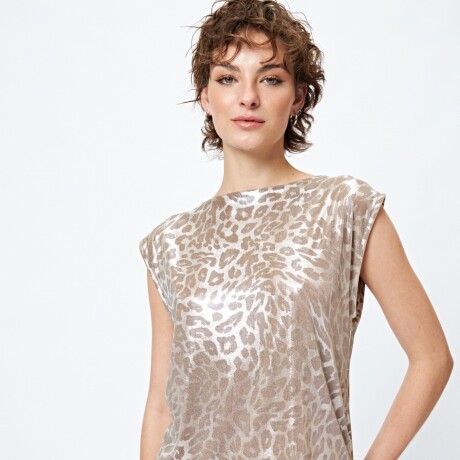TOP HILTON Beige