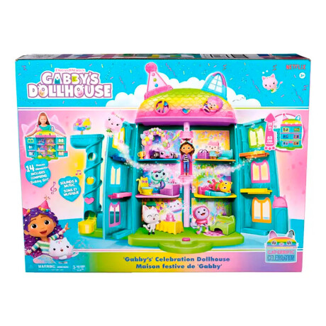 Casa De Muñecas Gabby 4 Pisos Con Sonido + Accesorios Casa De Muñecas Gabby 4 Pisos Con Sonido + Accesorios