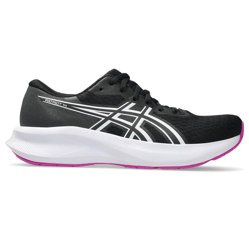 Zapatillas Running Patriot 14 Mujer Black/digital Sakura