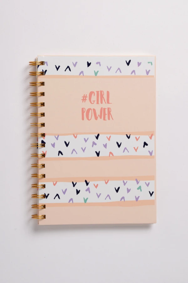 Libreta espiral a5 Corazones