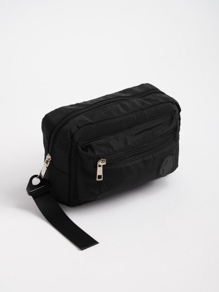 Necessaire con bolsillo Negro
