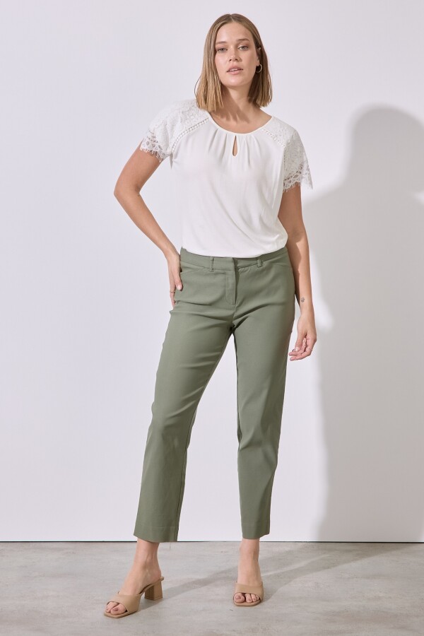 Pantalon Office VERDE